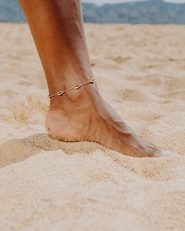 MARISCO Muschel Armkette 925 Sterlingsilber 18k vergoldet