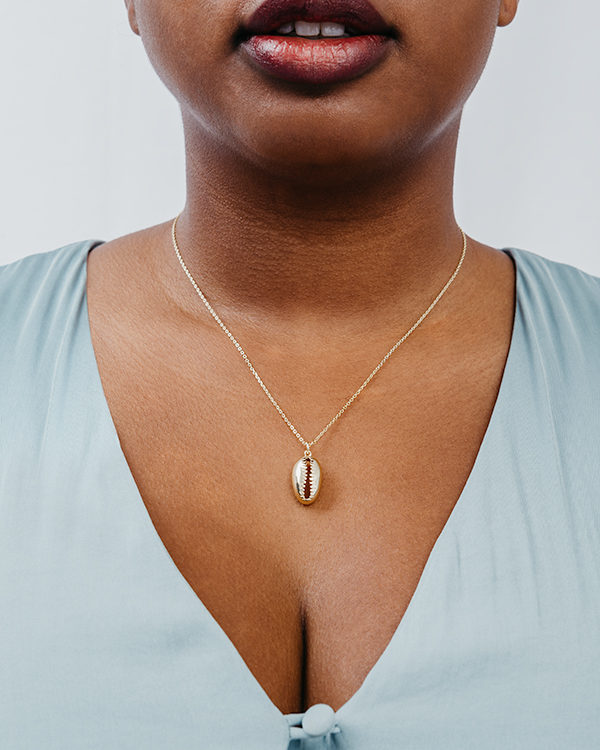 MARISCO Muschel Halskette 925 Sterlingsilber 18k vergoldet 4 MARISCO Muschel Halskette 925 Sterlingsilber 18k vergoldet
