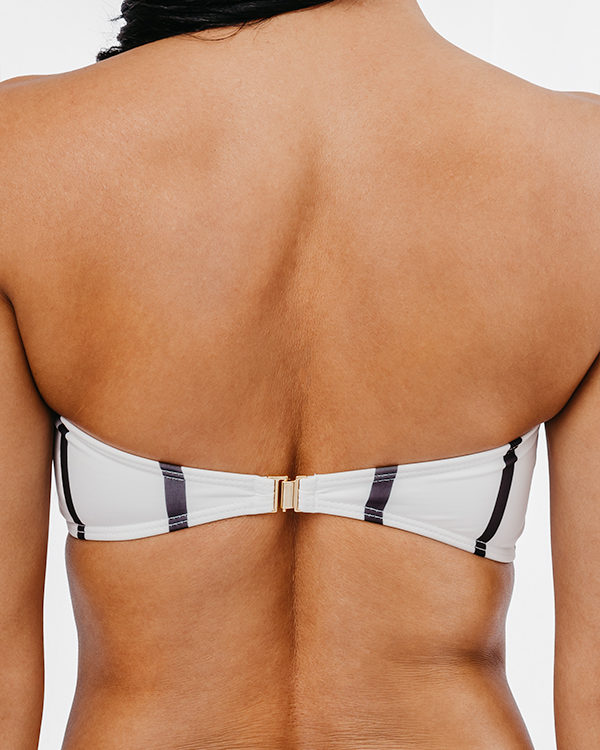 MORENA - Brazilian Cut Bikini Bottom Black&White